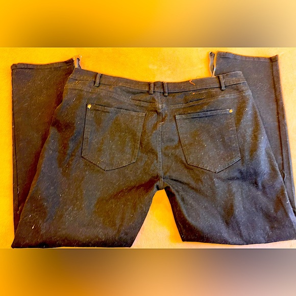 COPY - Black multi zippered nwot 38x32 means baggy zip ankle la flare Japanese … - Picture 6 of 16